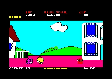 Pac-Land (UK) (1989) screen shot game playing